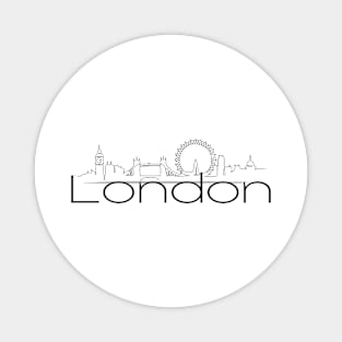 London cityscape Magnet